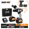 NANWEI 21V 13mm Cordless Drill Industrial Grade Brushless Impact Drill 1/2&quot; Metal Auto-locking Chuck  Ice Drill Fishing