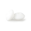 30pcs Silicone Lentil Beads BPA Free Food Grade Rodent DIY Charms Newborn Nursing Accessory Teething Necklace 12mm Abacus Bead