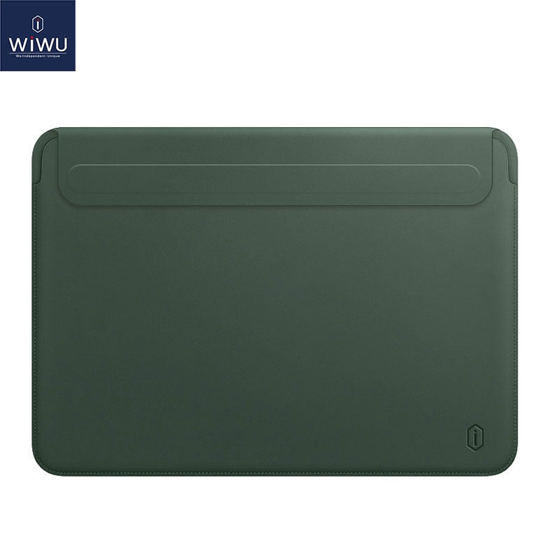 WiWU New Laptop Sleeve for MacBook Air 13 Case A2337 A2179 Pro 13 A2338 Waterproof Leather Laptop Bag for MacBook Pro 14 A2442