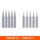 5Pcs/Set 900m-T-I 900M-T-B Welding Tool Lead-Free Soldering Iron Head Bit for Welding Accessories Soldering Iron Tip