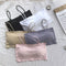 Fashion Women Sling Tube Top Sexy Bra Top Breathable Chest Pad Wearing Underwear Seamless Ice Silk Breast Wrap Lingerie Female