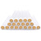 20pc Reusable Eyebrow Brush Tube Leopard Serpentine Diamond Flask Mascara Wand Dust-proof Eyelash Extension Supplies Makeup Tool