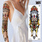 sexy tattoo stockings thigh leg temporary tatoos for women girls body stickers flowers peonies carp fish dragon snake tattoo big