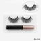 Magnetic Eyelashes 3D Mink Eyelashes Magnetic Eyeliner Magnetic Lashes Short False Lashes Lasting Handmade Eyelash Makeup Tool