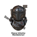 Mandalorian Building Blocks Jango Boba Fett Grogu Baby Yoda Pre Vizsla Bo-Katan Din Djarin Sabine Wren Brick Figure Toy