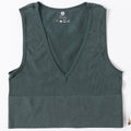 Vintage Crop Top Women Seamless Underwear Sexy Lingerie Female Tanks Vest Harajuku Deep V Neck Summer Camis Crop Top Camisole
