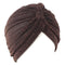 Fashion Muslim Turban Scarf For Women Islamic Inner Hijab Caps Twisted Arab wrap Head Wraps Musulman Turbante Mujer
