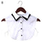 Women Cotton Lace Fake Collar Blouse Vintage Detachable Collar Women&