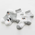 5Pairs/lot 0-3Y Infant Baby Socks Baby Socks for Boys Girls Cotton Mesh Newborn Toddler First Walkers Baby Clothes Accessories