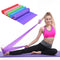 Yoga Pilates Stretch Resistance Band Exercise Fitness Band Training Elastic Exercise Fitness Rubber 150cm natural rubber Gym