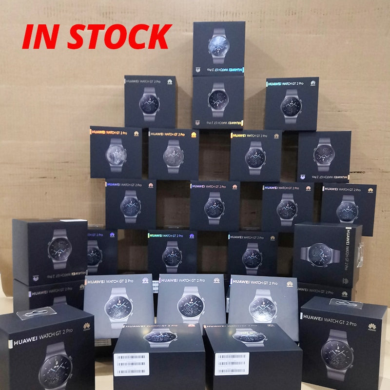In stock Global Version HUAWEI Watch GT 2 pro SmartWatch 14days Battery Life GPS Wireless Charging  GT2 PRO