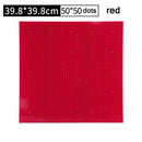 32*32 50*50 Dots Classic Base Plates Blocks DIY Small Size City Road Bricks Baseplates Construction Building Toys For Kids Gifts