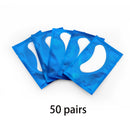 20/50/100 Pairs Patches for Building Hydrogel EyePads Eyelash Extension Paper Stickers Lint Free Under Eye Pads Makeup Supplies