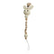 1pc Crochet Bunny Baby Pacifier Clip Chain BPA Free Wooden Beads Appease Soother Chain Clips Newborn Dummy Holder Nipple Clip