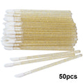 Kekelash 50pcs Diposable Lip Brush Makeup Mascara Wands Lipstick Micro Brushes Applicators Cleaner