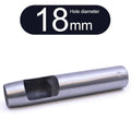 Round Punch Hollow Punch Steel Chisel Leather Puncher Cutting Tool for Belts, Metal Gaskets, Leather, Canvas (0.5mm To 60mm)