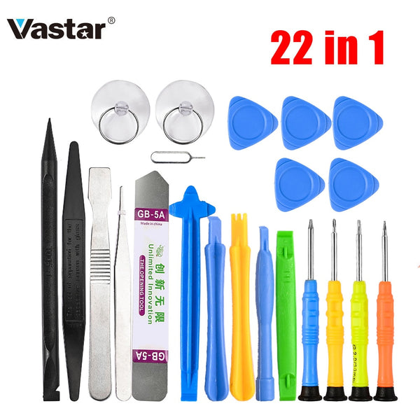 22 in 1 Mobile Phone Repair Tools Opening Screwdriver Set for iPhone iPad Laptop Computer Disassemble Hand Tool Kit Opening Tool