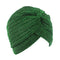 Fashion Muslim Turban Scarf For Women Islamic Inner Hijab Caps Twisted Arab wrap Head Wraps Musulman Turbante Mujer
