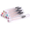 10pcs Pink Eyelashes Brushes Reusable Eyebrow Brush for Eyelash Extension Crystal Eyelash Brush Mascara Tube Make Up Hot Sales