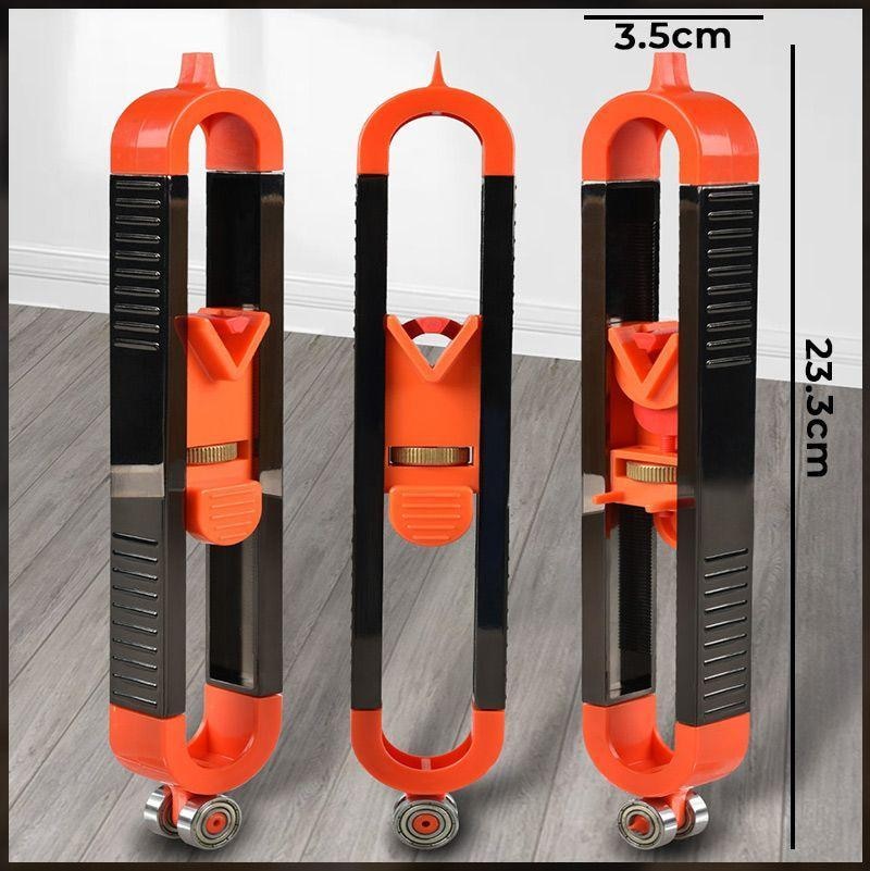 Profile Scribing Ruler Contour Gauge With Lock Adjustable Locking  Precise Woodworking Measuring Gauge Measurement Tool In Stock