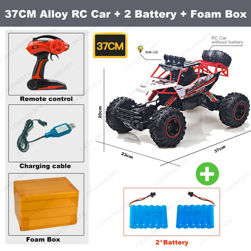 1:12 4WD RC Car Updated Version 2.4G Radio Control RC Car Toys  remote control car Trucks Off-Road Trucks boys Toys for Children