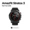 IN Stock Global Version New Amazfit Stratos 3 Smart Watch GPS 5ATM Music Dual Mode 14 Days Smartwatch For Android