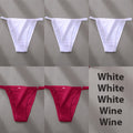 5PCS/Set Sexy Underwear Cotton Panties Women Lingerie Female Underpants Hoop Design Waistband Briefs Intimate Bikini Panty Woman