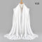 2021 NEW Flocked Bubble Cotton Scarf Hijabs For Muslim Women Soild Color Breathable Islamic Headscarf Arab Head Scarves