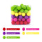 12mm 20pcs Silicone Baby Beads Round Teether Teething Beads DIY Pacifier Chain Necklace Pendant Toys BPA Free Baby Accessories
