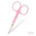 Eyebrow Scissors Stainless Steel Nail Tools Eyebrow Nose Eyelash Scissors Multifunctional Facial Hair Trimmer Makeup Beauty Tool
