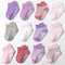 6 Pairs/lot 0 to 5 Years Anti-slip Non Skid Ankle Socks With Grips For Baby Toddler Kids Boys Girls All Seasons Cotton Socks