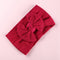 32 Colors Cable Bow Baby Headband for Child Bowknot Headwear Cables Turban for Kids Elastic Headwrap Baby Hair Accessories