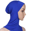 Muslim Underscarf Women Modal Hijab Cap Adjustable Muslim Stretchy Turban Full Cover Shawl Cap Full Neck Coverage for Lady