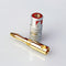 4pcs Banana Connector 4mm Speaker banana plugs 24K Copper gold plated 4mm Banana Jack match with 4mm binding post