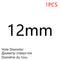 Punching Leather Hole Punch Round Steel Leather Craft Hollow Hole Punch 1mm-30mm for Metal Gaskets Leather Plastic Rubber