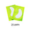 20/50/100 Pairs Patches for Building Hydrogel EyePads Eyelash Extension Paper Stickers Lint Free Under Eye Pads Makeup Supplies