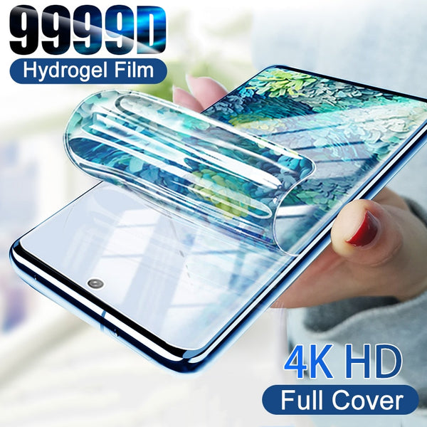 1-3PCS For Samsung Galaxy A12 A32 A50 A51 A52 A53 A70 A71 A72 Screen Protector S21 S22 Ultra S20 fe S10 S9 S8 Plus Hydrogel Film