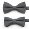 NEW Macarons Solid Color Men Bow Tie Super Soft Suede Classic Shirts Bowtie Bowknot Adult Child Butterfly Cravats For Wedding