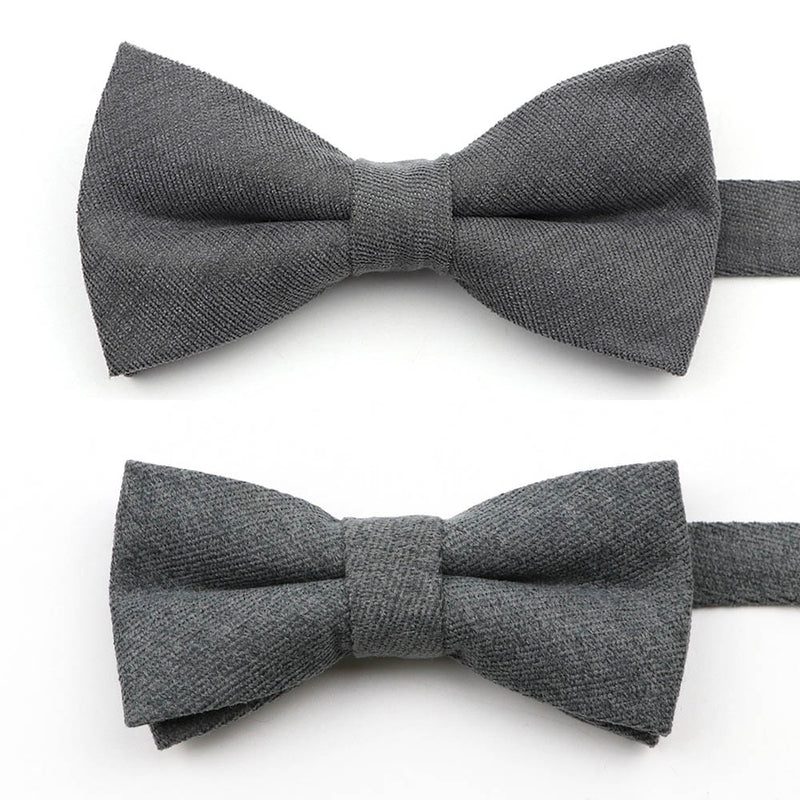 NEW Macarons Solid Color Men Bow Tie Super Soft Suede Classic Shirts Bowtie Bowknot Adult Child Butterfly Cravats For Wedding