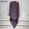 Siskakia Dubai Turkish Turban Solid Muslim Women khimar Wrap Malaysia Shawls Scarves Moroccan Hijabs 15 colors Eid 2021