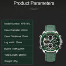 New NAVIFORCE Military Watches for Men Luxury Sport Chronograph Alarm WristWatch Waterproof Quartz Big Clock Digital Male Watch