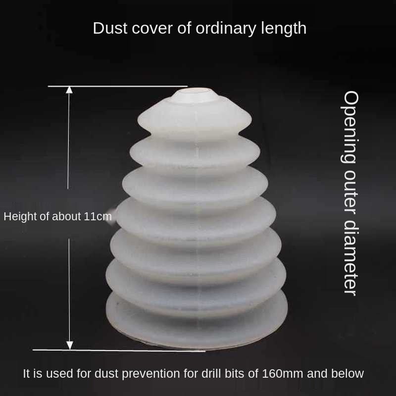 Electric Drill Dust Cover Rubber Impact Hammer Drill Dust Collector Dustproof Device Power Tool Accessories
