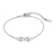 SIPENGJEL Fashion Stainless Steel Endless Love Infinity Chain Bracelets On Hand Adjustable Bracelets For Woman Party Jewelry