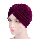 Fashion Muslim Turban Scarf For Women Islamic Inner Hijab Caps Twisted Arab wrap Head Wraps Musulman Turbante Mujer