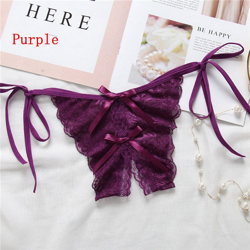Sexy Women Panties Lace Women Underwear Erotic Panties Hot Transparent Lingerie Perspective Female G-string Embroidered Thong