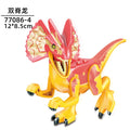 Jurassic Dinosaur Park Indominus Rex DIY Blocks Dinosaurs Tyrannosaurus Rex Tiny Models Building Block Kid Toys Animals Set Gift
