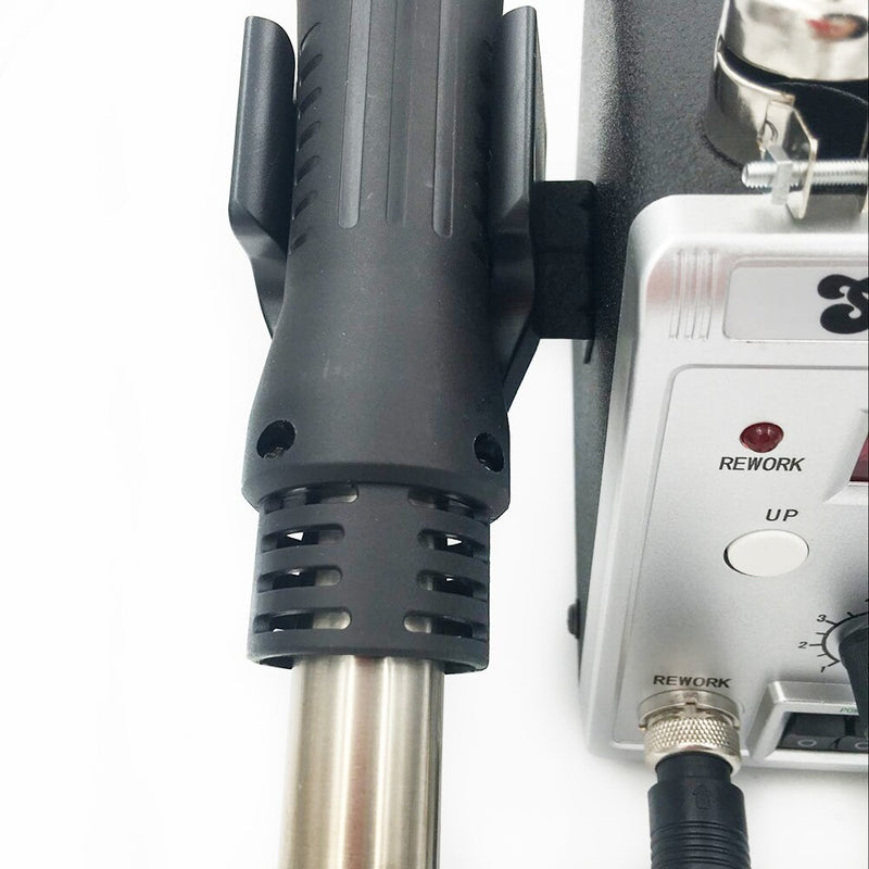 Soldering Station 8586 760W 2 in 1 Digital Display SMD Rework Hot Air Gun Solder Iron 220V ESD Welding Desoldering Repair Tools