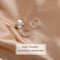LATS 2021 New Gothic Style Three Piece Opening Rings for Woman Fashion Jewelry European and American Wedding Party Sexy Ring