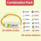 Customized Name Ring Waterproof Baby Shoe Bag Name Sticker Shoe Ring Buckle Kindergarten Name Buckle Pendant