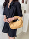 2022 Fashion woven bag luxury designer handbag brand women tote bag lady shoulder bags PU spring bags leather casual handbag